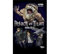 Agenda Attack on Titan 2025-2026 Agenda manga et anime Rentrée scolaire 2025-2026 Agenda rentrée scolaire