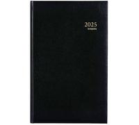 BREPOLS - 1 Agenda Banquier Large "Jupiter" Noir - 18 x 29 cm - Janv. à Déc. 2020 - 1 Volume