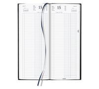 Agenda Brepols Euros/Centimes Banquier 1 Long journalier - Année 2027 - 14,3 x 33 cm