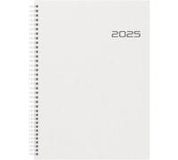 Agenda BRUNNEN 781 2025 A4 Hebdomadaire Spirale Transparent