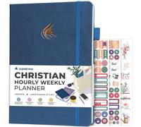 Agenda chrétienne CF - Bleu mystique, format grand