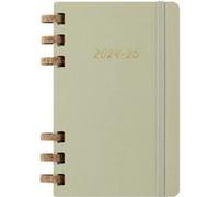 Moleskine 12 Monate Studienplaner Mit Spiralbindung, L/A5, Fester Einband, Kiwi