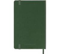 Moleskine Daily Planner, Agenda Journalier 12 Mois 2025, Couverture Rigide et Fermeture Élastique, Couleur Vert Myrte, Format Pocket 9x14 cm