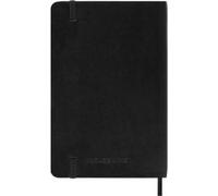 Moleskine Weekly Planner, Agenda Hebdomadaire avec Espace pour Notes 12 Mois 2025, Couverture Souple et Fermeture Élastique, Couleur Noir, Format Pocket 9x14 cm