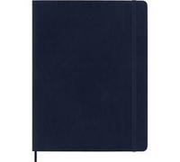 Agenda civil Moleskine semainier grand format couverture rigide 2025 bleu saphir Bleu saphir G