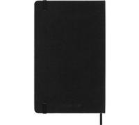 Agenda civil Moleskine semainier grand format horizontale couverture rigide 2025 noir G