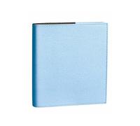 Agenda civil semainier avec répertoire Collection Exécutif Club Décembre 2025 à Décembre 2026 16 x 16 cm Bleu ciel