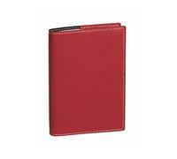 Agenda civil semainier avec répertoire Ministre Club Décembre à Décembre 2025-2026 16 x 24 cm Rouge