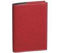 Agenda civil semainier avec répertoire Quo Vadis Affaires Club Décembre à Décembre 2025-2026 10 x 15 cm Rouge Rouge E