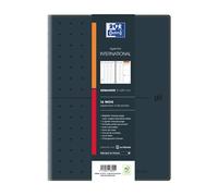 Agenda Oxford International scolaire semainier 16 mois - septembre 25 décembre 26 - 21 x 29,7 cm noir