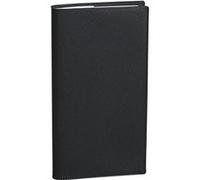 Agenda civil semainier Quo Vadis Bi-Planning Impala Janvier à Décembre 2026 8,8 x 17 cm Noir Noir G