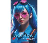Agenda Cyberpunk Japon 2026-2027 : Organisation Quotidienne pour Lycéens et Collégiens: Une Page par Jour avec Citations Motivantes