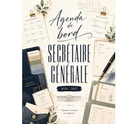 Agenda de bord 2026/2027 Secrétaire Générale: Carnet de Bord Gestionnaire, Secrétaire de Gestion 2026/2027 Lycée & Collège | Planificateur Semainier, Calendrier Scolaire & Planning Annuel, Format A4.