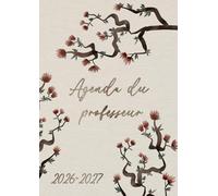 Agenda de Bord du Professeur 2026-2027: Japon | Carnet de bord enseignant grand format A4 | Planification de cours avec un tableau semainier (1 ... pour l'année scolaire | Relevé de notes