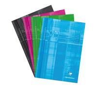 Agenda de bord enseignant 6 colonnes modèle allégé (19 semaines) piqué A4 72 pages Couleur aléatoire - Assortis