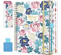 Agenda de l'enseignant 2025-2026 – Agenda scolaire pour enseignants – Planification claire des cours – Agenda hebdomadaire – Bloc-notes pour enseignants – Agenda de cours – Agenda quotidien