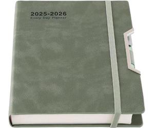 Agenda de l'enseignant 2025-2026 - Journal scolaire très clair - Planning hebdomadaire et bloc-notes - Organiseur pour enseignants - Planning scolaire et des cours - Gestion du temps claire