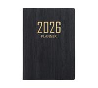 Agenda de poche hebdomadaire 2026 - 10,6 cm - Nombreuses utilisations - Version anglaise - 365 jours - Avec papier - Planificateur de poche pour objectifs, école, collège, entreprise, lieu de travail