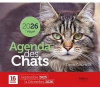 Agenda des chats 2026 - Denis Gounelle - Metive - relié - Agenda