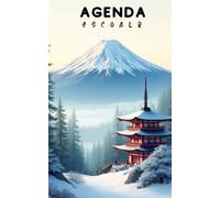 Agenda escolar 2026-2027 JAPÓN: Planificador diario para niñas y niños | material escolar Ideal para estudiantes de primaria colegio secundaria | Portada japonés