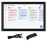 Agenda et planificateur numérique intelligent de 10,1 pouces avec écran tactile HD et tableau des tâches pour le bureau familial