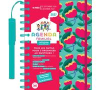 Agenda familial Mémoniak 2027, septembre 2026 à décembre 2027 - Collectif - Editions 365 - broché - Agenda