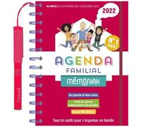 Agenda Familial Mémoniak - Tous Les Outils Pour S'organiser En Famille - Avec 1 Stylo , 700 Autocollants, 1 Planche De Blocs-Notes Autocollants, Des Sites De Courses Hebdomadaires... - Edition 2021-20