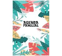 Agenda Familial: Planificateur Mensuel Et Hebdomadaire Non Daté Agenda De La Famille Organisée