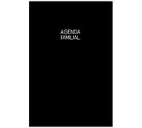 Agenda Familial: Planificateur Mensuel Et Hebdomadaire Non Daté Agenda De La Famille Organisée
