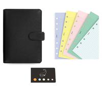 Agenda Filofax, modèle Personnel, couleur noire, avec feuilles et index