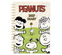 Agenda filofax "Peanuts" format A5, année 2027, reliure à spirale, dimensions 148 x 210 mm