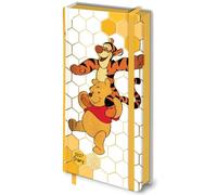 Agenda fin 2027 Winnie l'ourson, 18 cm x 8 cm, avec Winnie et Tigrou, produit sous licence officielle, taille unique