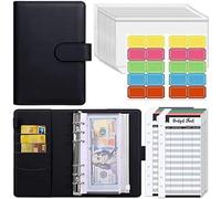 Agenda financier avec pochettes pour billets et reliure à anneaux