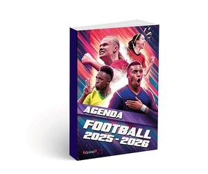 Agenda football illustré 2025-2026 Papeterie Jeunesse À partir de 6 ans