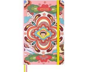 Agenda grand format non daté de l’artiste japonaise Momoko Sakura Moleskine Multicolore G