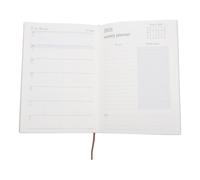 Agenda Hebdomadaire 2026 à Couverture Rigide, Planificateur D'horaire | Daily Planner 2026, PU et Papier Daolin, Écriture Fluide, Format Portable Léger pour Travail et Voyage