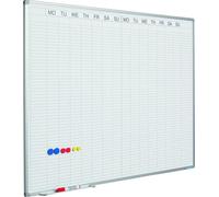 Agenda hebdomadaire 60 x 90 cm, double semaine, profil Softline 8 mm