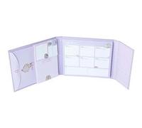 Erik – Agenda hebdomadaire Moments – Notes autocollantes et pochette Pusheen lavande violet