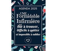 Agenda infirmiere 2025: Planificateur hebdomadaire | de janvier à décembre | 12 mois | Joli Cadeau original