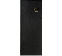Agenda Brepols Euros/Centimes Banquier 1 Long journalier - Année 2027 - 14,3 x 33 cm