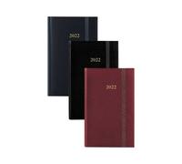 Brepols - Agenda CHANTIER 1 jour par page - 85x145mm - (COLORIS ALEATOIRES) - 2022