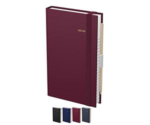 Agenda LECAS Chantier 2027 Journalier Format 8x13 cm Couverture Rigide Assorti 4 décors
