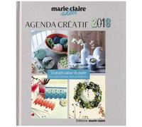 Agenda Marie Claire Idées - 53 Projets Autour Du Papier - Edition 2018