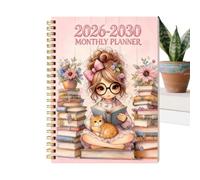 Agenda Mensuel 2026-2030 5 ans - - papier épais - planning de 60 mois