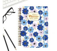 Agenda mensuel à spirales pour planification à long terme