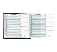 Agenda mensuel de poche Minibest Quo Vadis Impala noir extra plat 2010 Noir G