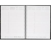 AGENDA MODERNE - 1 Recharge d'Agenda Journalier de Janvier 2026 à Décembre 2026 - INT AB 1J - format 15 x 20 cm