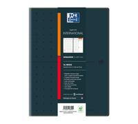 Agenda Oxford International scolaire semainier 16 mois - septembre 25 décembre 26 - 21 x 29,7 cm noir