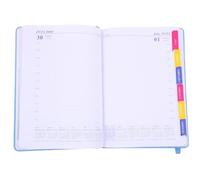 Agenda Portable Annuel 365 Jours en Papier pour Planning Journalier | Bloc-notes Simple et Délicat, Léger pour Prise de Note, Habitudes, École et Voyage