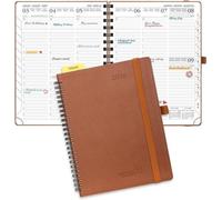 Agenda pour directeurs d'école et enseignants 2025-2026 – Agenda pour enseignants – Agenda scolaire pour enseignants – Planification annuelle claire – Agenda hebdomadaire – Agenda à notes – Agenda pou